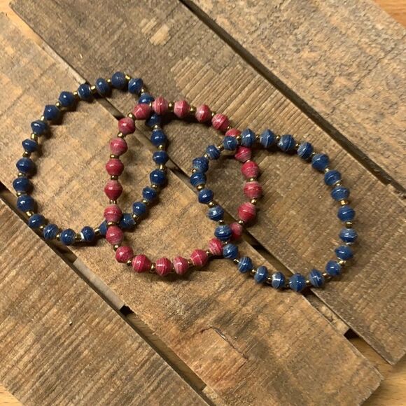 NWT 31 Bits Set of 3 Daphne Bracelets - Picture 3 of 4